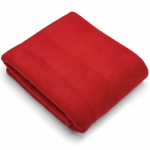 Red Solid Anti-Pill Fleece Fabric